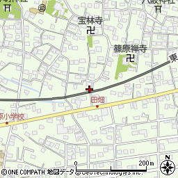 静岡県浜松市中央区篠原町9430周辺の地図