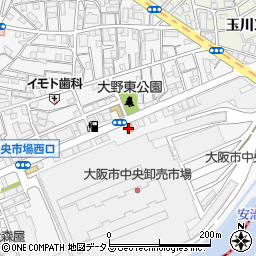 ミニストップ福島野田２丁目店周辺の地図