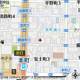 大丸興業株式会社大阪本社　営業本部リテール事業統轄部ストアリテールチーム周辺の地図