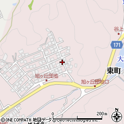 島根県益田市東町39周辺の地図