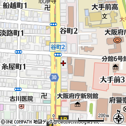 大阪広域水道企業団　経営管理部周辺の地図