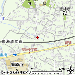 静岡県浜松市中央区篠原町9491周辺の地図