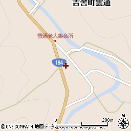 広島県三次市吉舎町雲通1003周辺の地図