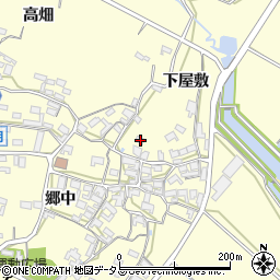 愛知県田原市吉胡町郷中103周辺の地図