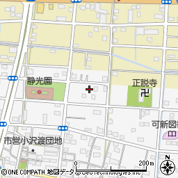 静岡県浜松市中央区小沢渡町1243周辺の地図