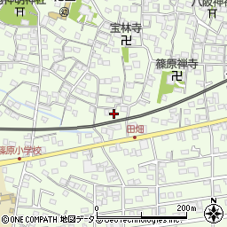 静岡県浜松市中央区篠原町9432周辺の地図