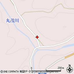 島根県益田市美都町丸茂677周辺の地図