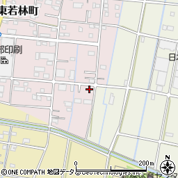 静岡県浜松市中央区東若林町1582周辺の地図