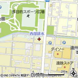 静岡県浜松市中央区新橋町15周辺の地図