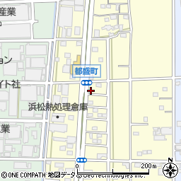 静岡県浜松市中央区都盛町318周辺の地図