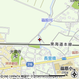静岡県浜松市中央区篠原町9758周辺の地図