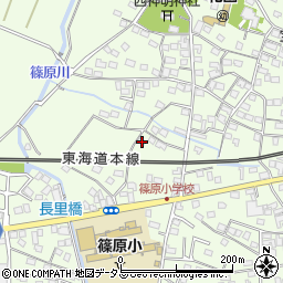 静岡県浜松市中央区篠原町9534周辺の地図
