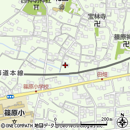 静岡県浜松市中央区篠原町9474周辺の地図