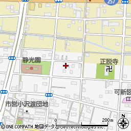 静岡県浜松市中央区小沢渡町1242周辺の地図