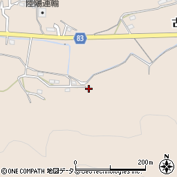 岡山県岡山市東区古都南方1768-3周辺の地図