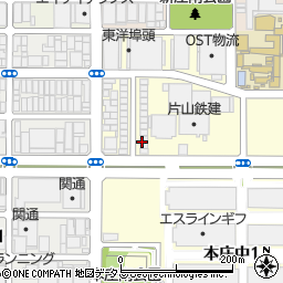 川島機械株式会社　東大阪営業所周辺の地図