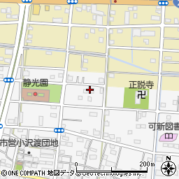 静岡県浜松市中央区小沢渡町1247周辺の地図