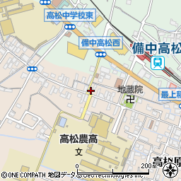 岡山県岡山市北区高松原古才286周辺の地図