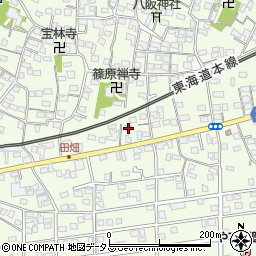 静岡県浜松市中央区篠原町4010周辺の地図