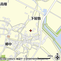 愛知県田原市吉胡町郷中97周辺の地図