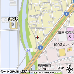 静岡県浜松市中央区芳川町907周辺の地図