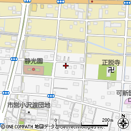 静岡県浜松市中央区小沢渡町1238周辺の地図