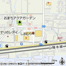 リョービ・プラッツ雄町店ホームドライ周辺の地図