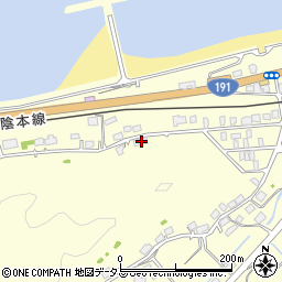 島根県益田市高津町483周辺の地図