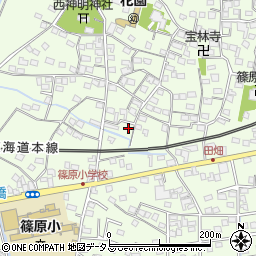 静岡県浜松市中央区篠原町9488周辺の地図