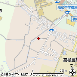 岡山県岡山市北区高松原古才215周辺の地図