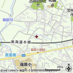 静岡県浜松市中央区篠原町9623周辺の地図
