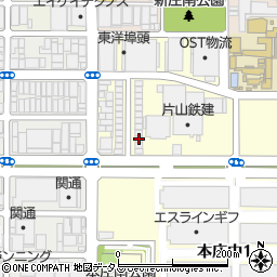 中村留精密工業大阪営業所周辺の地図