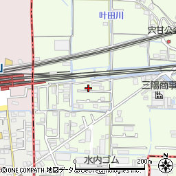 岡山県岡山市東区宍甘65周辺の地図