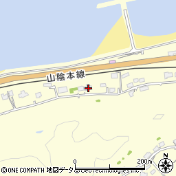 島根県益田市高津町145周辺の地図