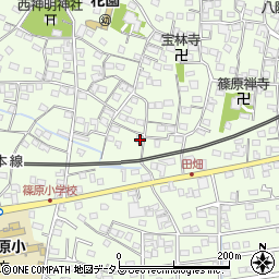 静岡県浜松市中央区篠原町9443周辺の地図