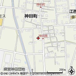 静岡県浜松市中央区神田町1055周辺の地図