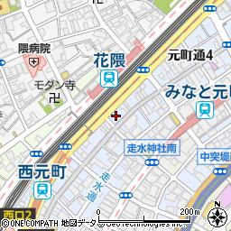 横山慶文堂印店周辺の地図