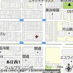 東洋機工株式会社　大阪支店周辺の地図
