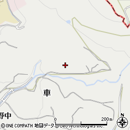 兵庫県神戸市須磨区車中山ノ田周辺の地図