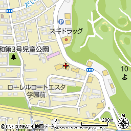 木曽路学園前店周辺の地図