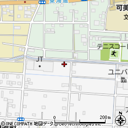 静岡県浜松市中央区小沢渡町127周辺の地図
