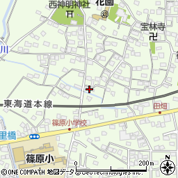 静岡県浜松市中央区篠原町9486周辺の地図