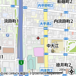 大阪府信用金庫協会周辺の地図
