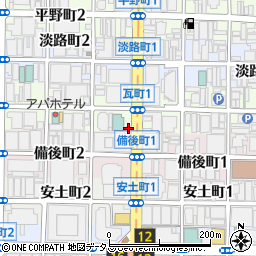 福井県大阪事務所周辺の地図