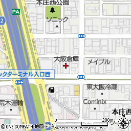 池田産業第一商品センター周辺の地図