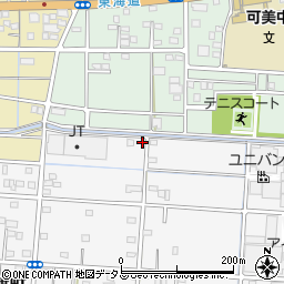 静岡県浜松市中央区小沢渡町126周辺の地図