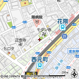 篠原酒類食品株式会社周辺の地図