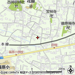 静岡県浜松市中央区篠原町9475周辺の地図