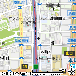 酒蔵鍋 本町店周辺の地図