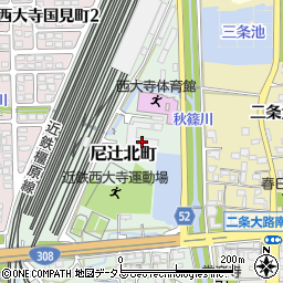 近畿日本鉄道周辺の地図